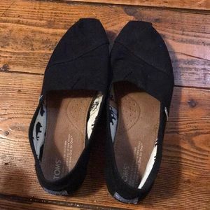 TOMS black shoes